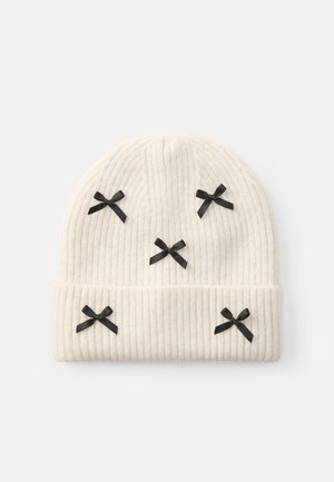 BOWLERETTE - Beanie - white/black