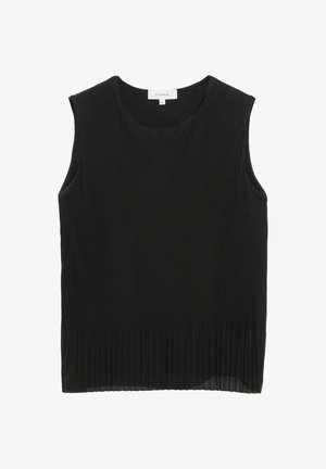 comma, T-SHIRT - Top - schwarz