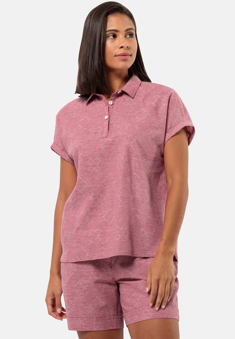 Jack Wolfskin Polo - soft pink