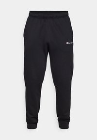 ICONS CUFF PANTS SMALL LOGO - Pantalones deportivos - black