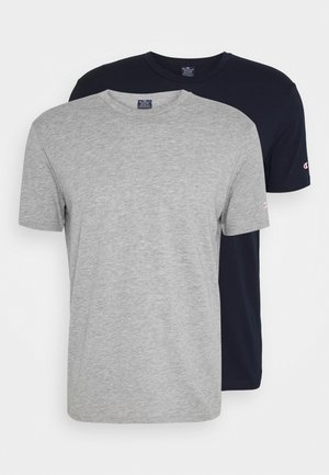 LEGACY CREW NECK 2 PACK - T-paita - dark blue/grey