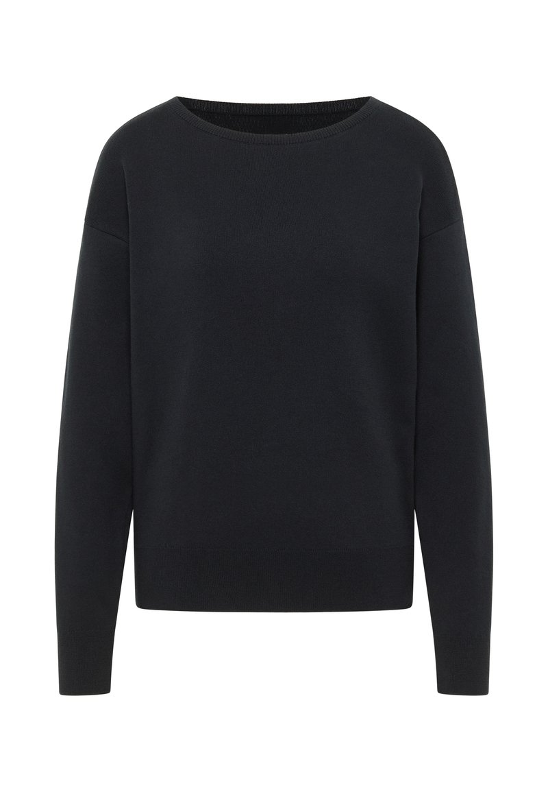 Mustang Strickpullover - schwarz