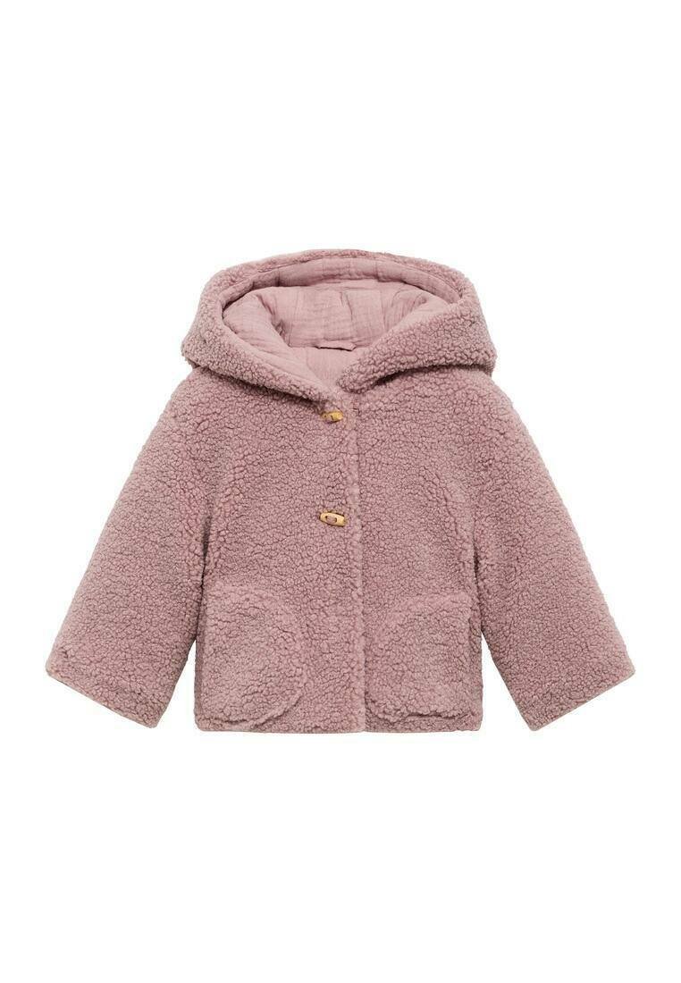 Zalando Mango Jacke Teddy Mango Kids Winter Jacket Pink Zalando