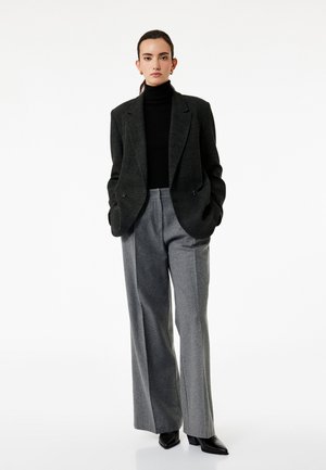 PLEATED  - Pantalon classique - grey