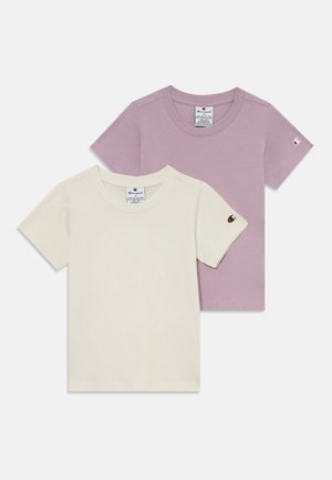 ICONS CREWNECK 2 PACK - T-shirts - off-white/lilac