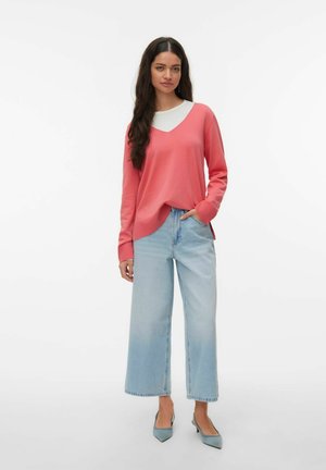 VMSILJE V-NECK PULLOVER NOOS - Maglione - coral paradise