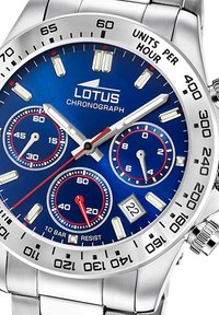 Lotus Montre à aiguilles - silberfarben