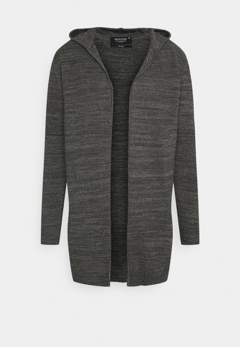 INDICODE JEANS DENZEL - Casaco de malha - charcoal mix