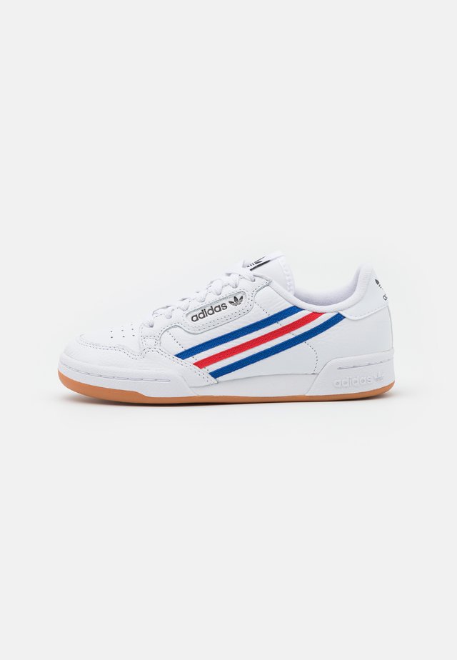 CONTINENTAL 80 UNISEX - Sneaker low - footwear white/team royal blue/vivid red