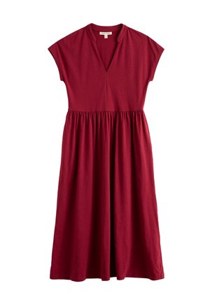 Seasalt Cornwall, SEASALT CORNWALL ZINNIA DRESS - Φόρεμα από ζέρσεϊ - red - red cabin