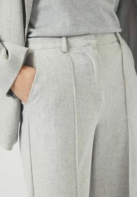 YAS YAS  - Broek - light grey melange