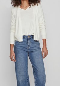 VILA Neuletakki - white