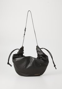 SCRUNCHIE SMALL UNISEX - Håndtasker - black