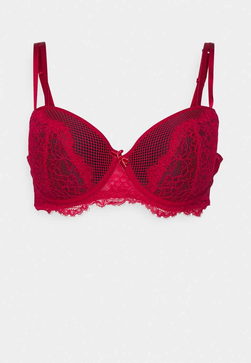 Pour Moi DARK ROMANCE PADDED BRA - Soutien de elevação - red/black