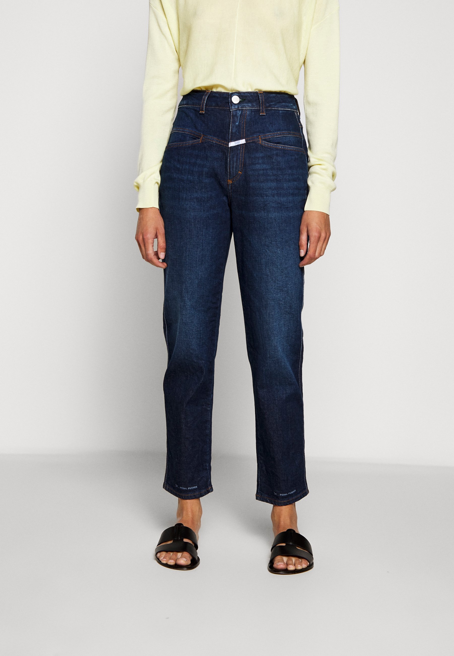 CLOSED PEDAL PUSHER Jeans straight leg dark blue CLOSED PEDAL PUSHER - Jeans straight leg - dark blue