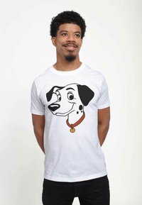 Disney 101 DALMATIANS PONGO BIG FACE UNISEX - T-shirts print - white