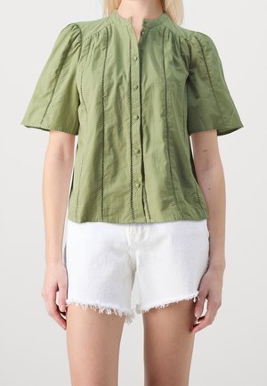 Overhemdblouse - green