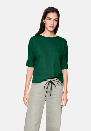 Langarmshirt - dark jade green