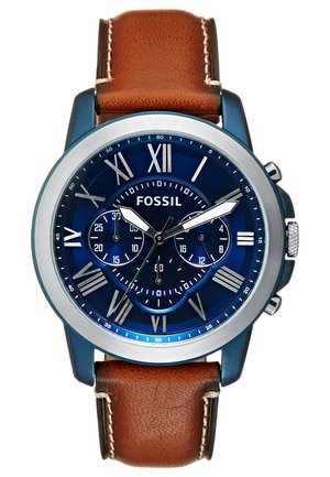 Fossil Chronograph - hellbraun