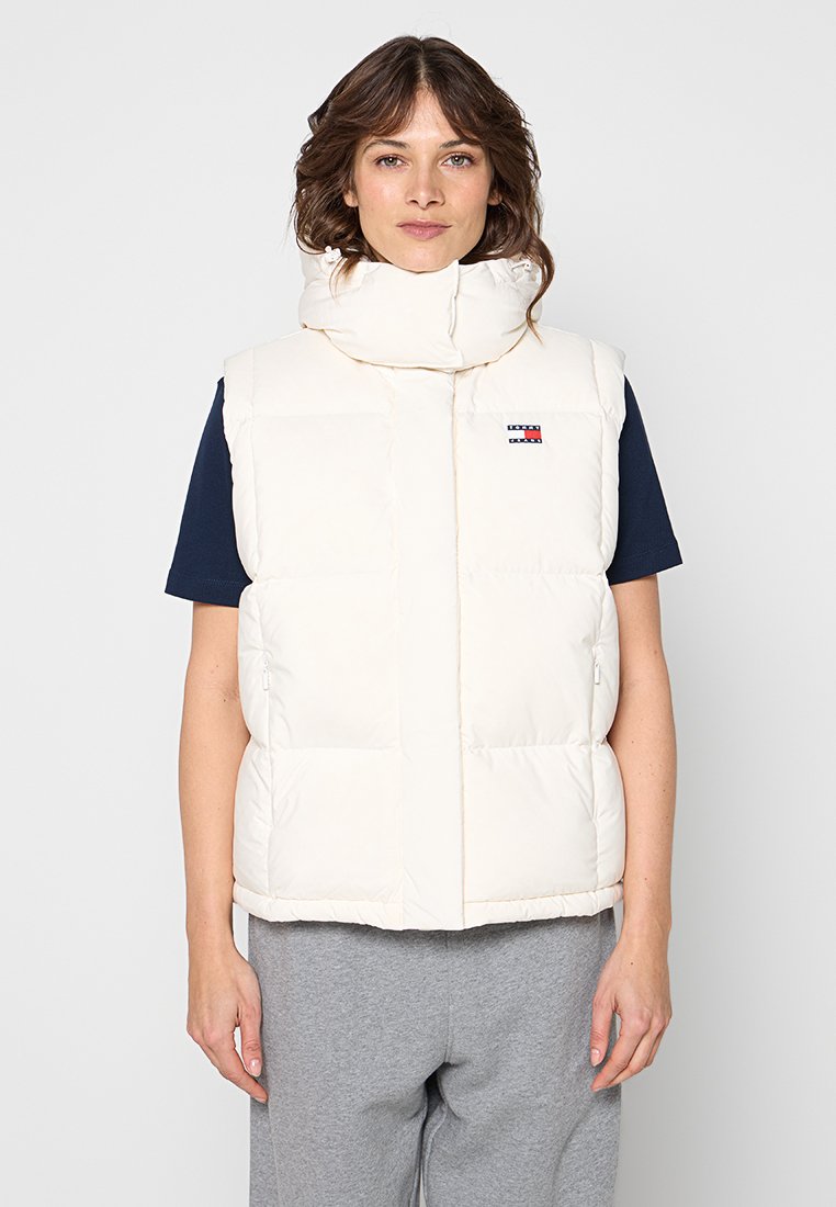 Tommy Jeans Bodywarmer wit Tommy Jeans Bodywarmer wit