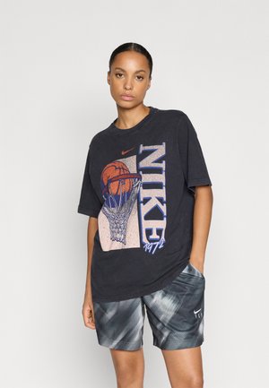 TEE LOCKUP - Apdrukāts T-krekls - black