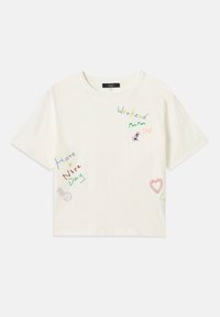 ACLINE - Print T-shirt - bianco