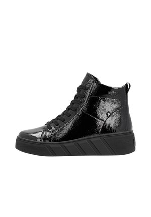 HIGH  - High-top trainers - glanzschwarz