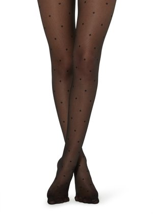 Calzedonia, PÜNKTCHEN - Medias - black