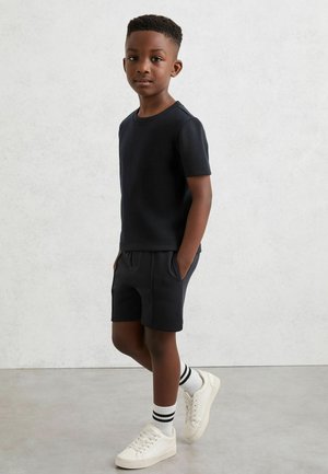Reiss, BRADLEY PREMIUM INTERLOCK CREW-NECK T-SHIRT - Základné tričko - navy