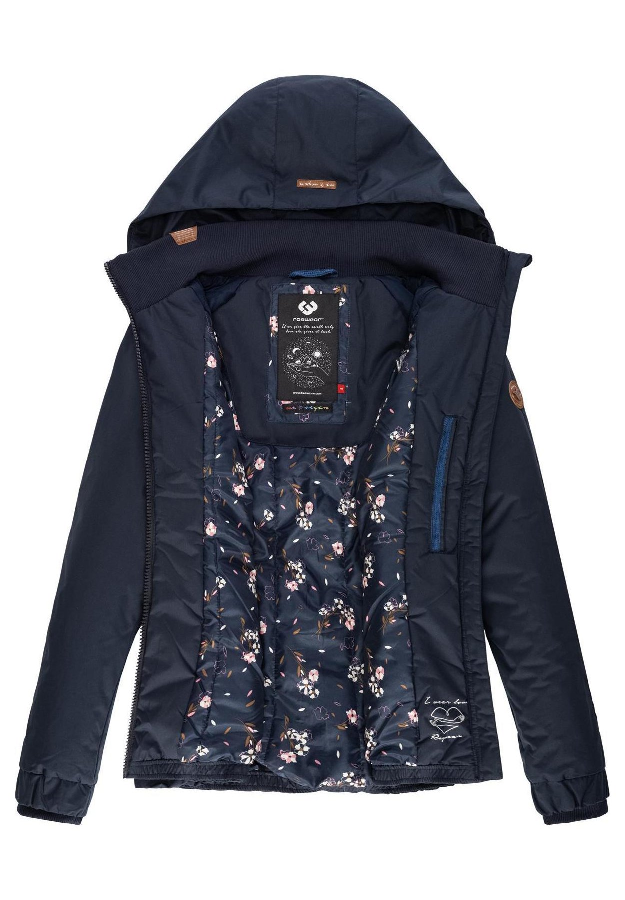 Ragwear DIZZIE MARINA Winterjacke navyblau Zalando.at Ragwear Daria Zig Zag Sweatshirt Damen navy im Online Shop