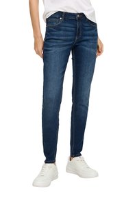 QS Slim fit jeans - blau