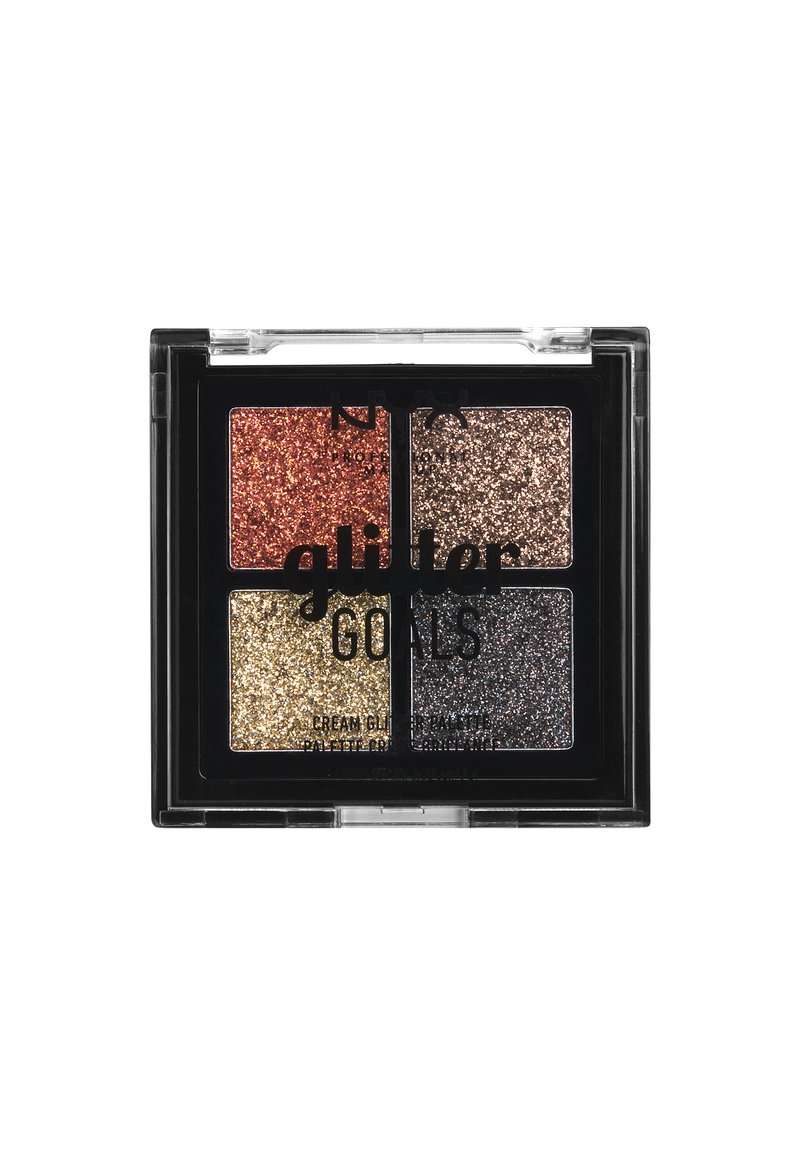 NYX Professional Makeup GLITTER GOALS CREAM QUAD PALETTE Palette