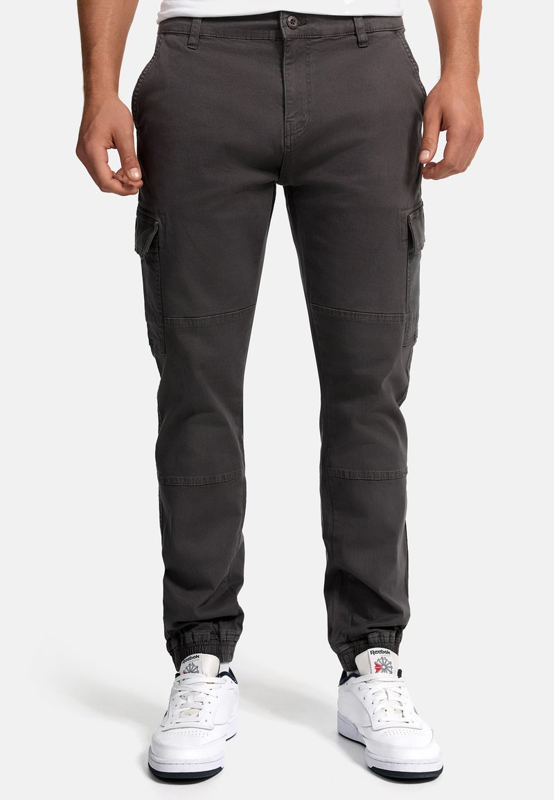 INDICODE JEANS AUGUST - Pantaloni cargo - raven
