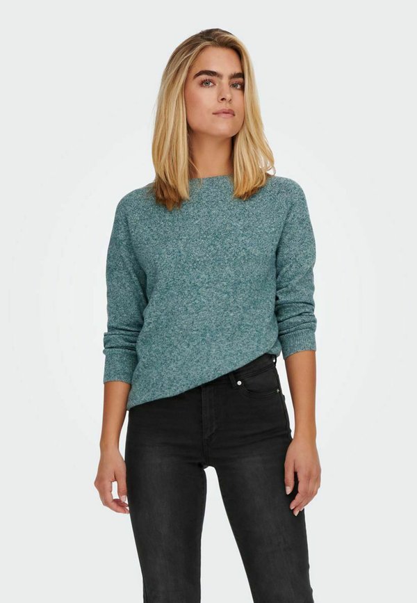 ONLRICA LIFE  NOOS - Strickpullover - sea moss