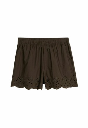 Kappahl, Shorts - dark brown