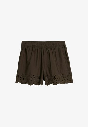Kappahl, Shorts - dark brown