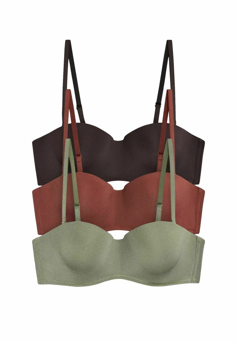 THE SET REGULAR FIT - 3 PACK LIGHT PADDED MULTIWAY BRAS . - Multiway ...