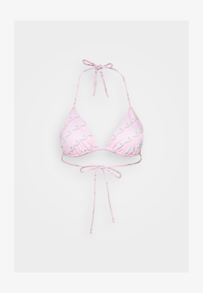 Versace SWIM VITA TREASURE PRINT - Bikini augšdaļa - pastel pink/milk