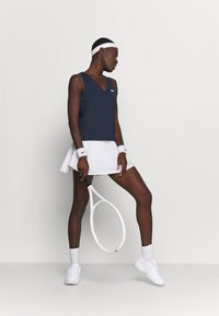 Nike Performance TANK - Top - obsidian/white