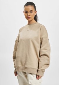 DEF CREWNECK - Bluză de molton - dust