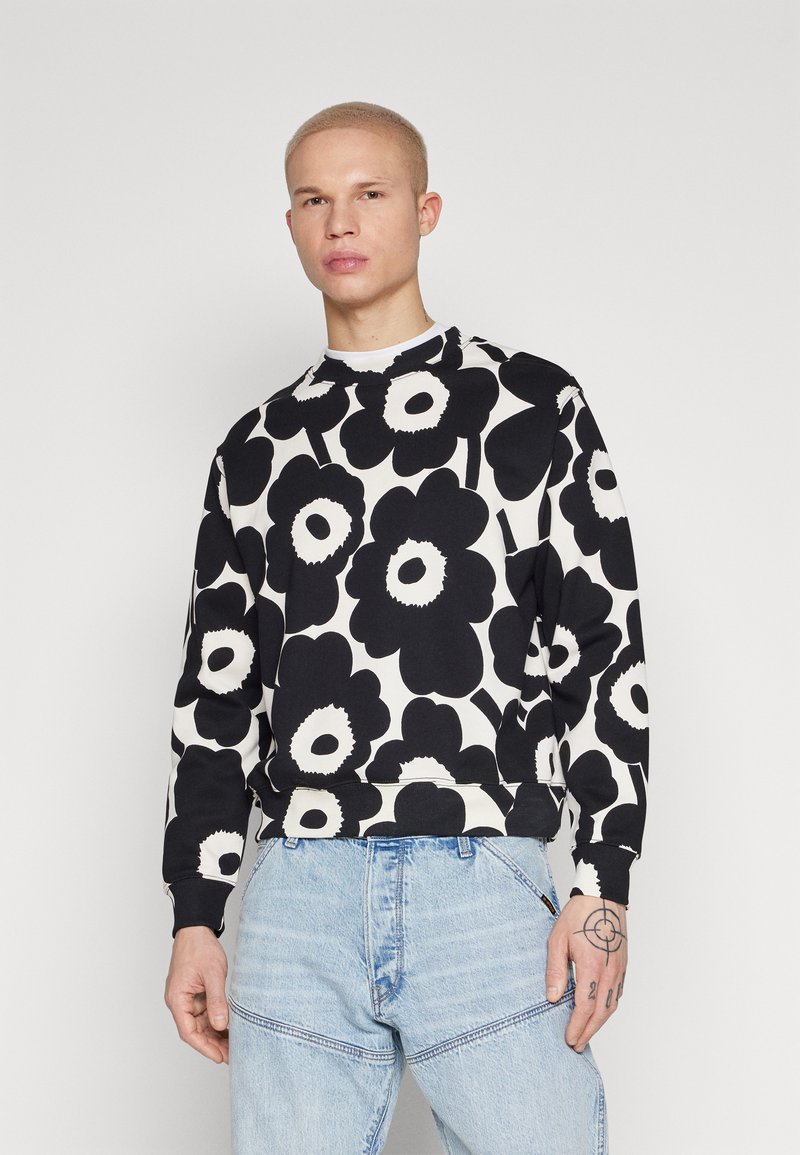 Marimekko - LEIOT PIENI UNIKKO UNISEX - Sweatshirt - black/off-white, Enlarge