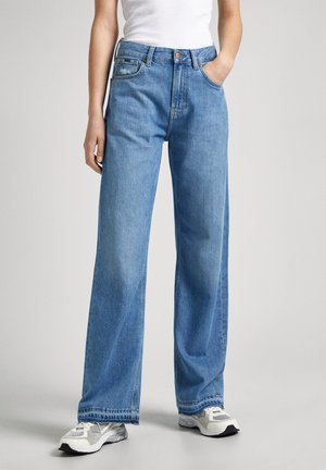 Jeans Straight Leg - blue denim