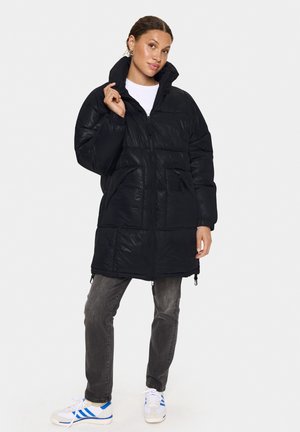 Saint Tropez FLORINE - Wintermantel - black