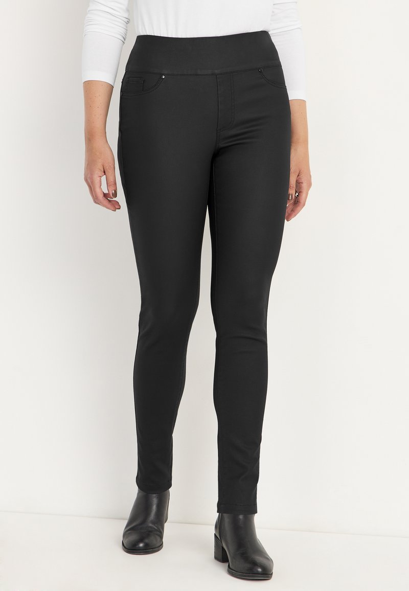 Cellbes of Sweden COATED WITH LEGS - Skinny-Farkut - black