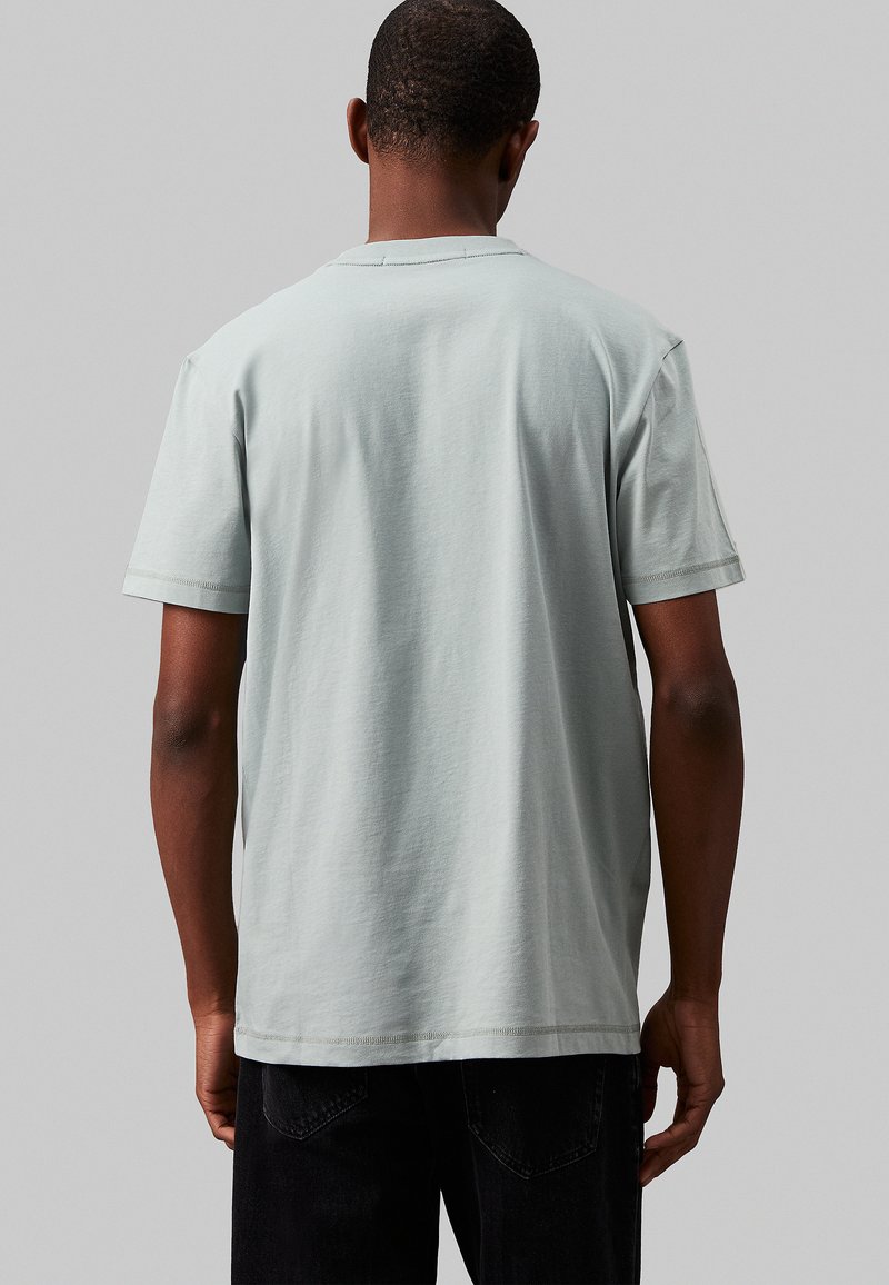 Calvin Klein Jeans MONOGRAM - T-Shirt print - slate gray/grau  