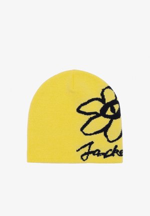 FLOWER VISION BEANIE UNISEX - Megzta kepurė - yellow