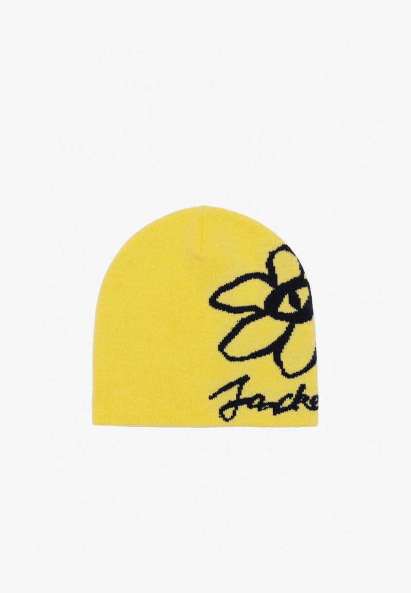 Jacker FLOWER VISION BEANIE UNISEX - Gorro - yellow