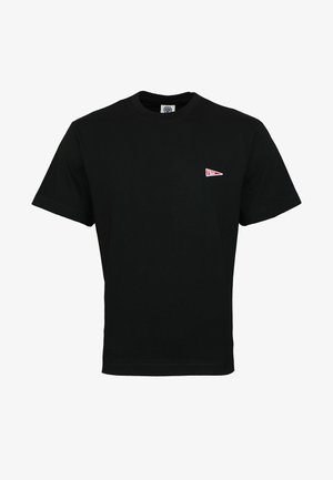 MIT LOGO-APPLIKATION - Basic T-shirt - schwarz