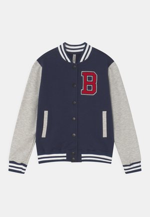 BOYS B COLLEGE - Sudadera con cremallera - dunkelmarine reactive