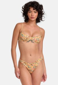 RVCA - MIT MITTLERER BEDECKUNG  - Bikini top - sahara sun Thumbnail Image 1